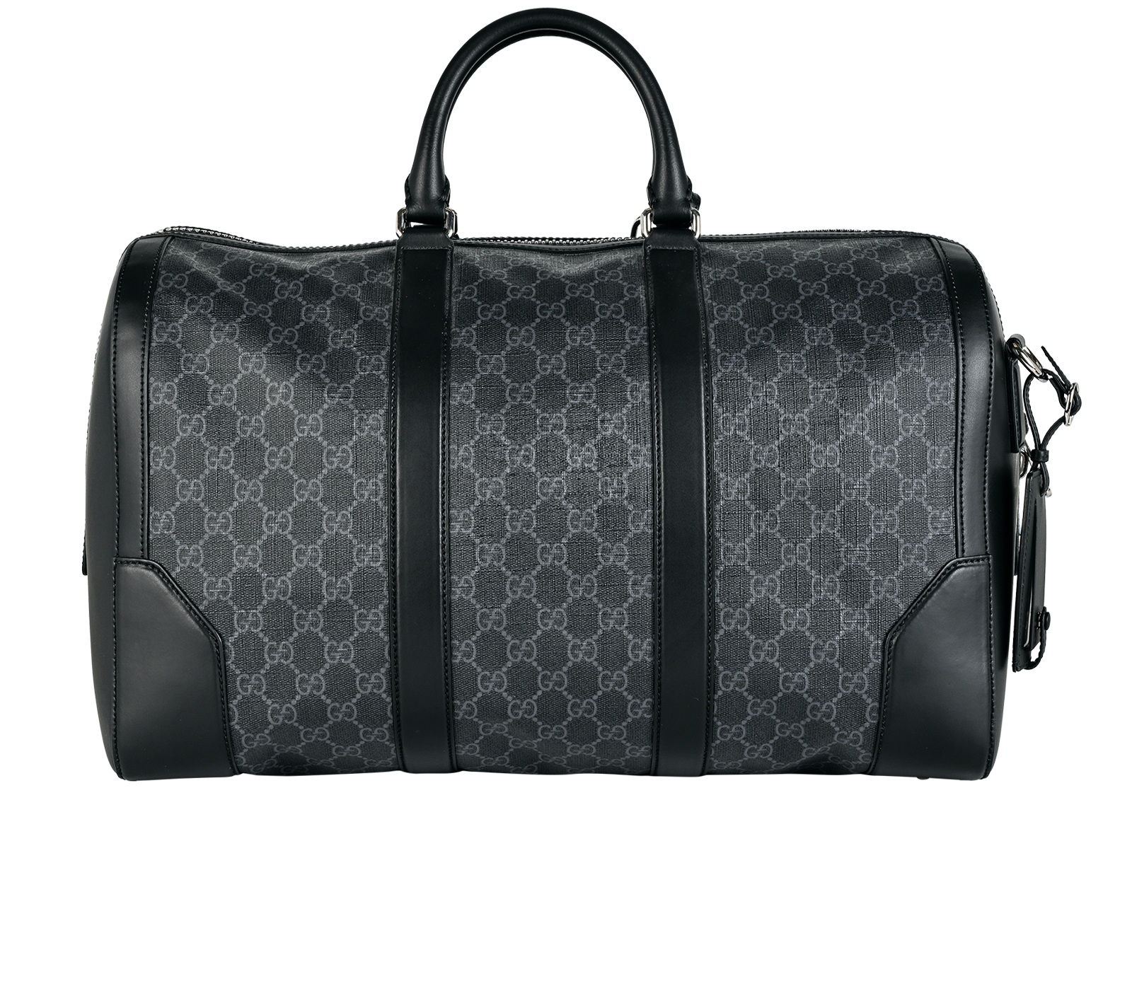 Duffle Bag 45, &pound;895, Handbags, Black, Canvas, Back view
